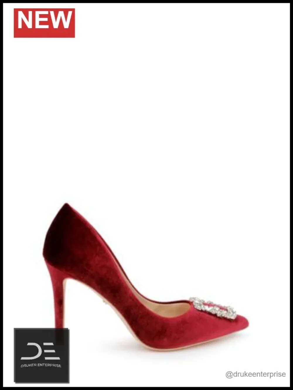 Silk Satin Crystal Embellished Stiletto Pumps 3.75